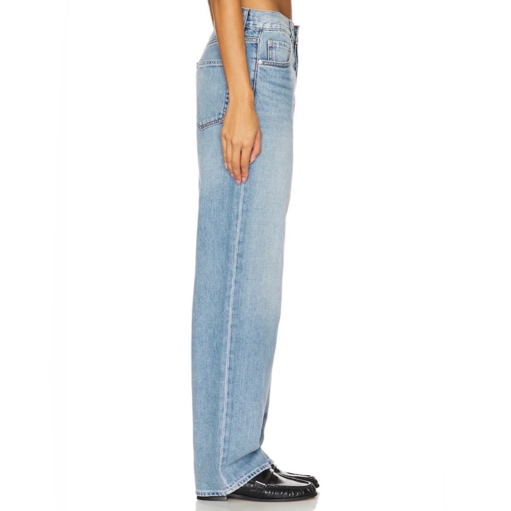 The Bella Low Rise Relaxed Jeans in Santa Monica Light Wash - Picture 3 of 8